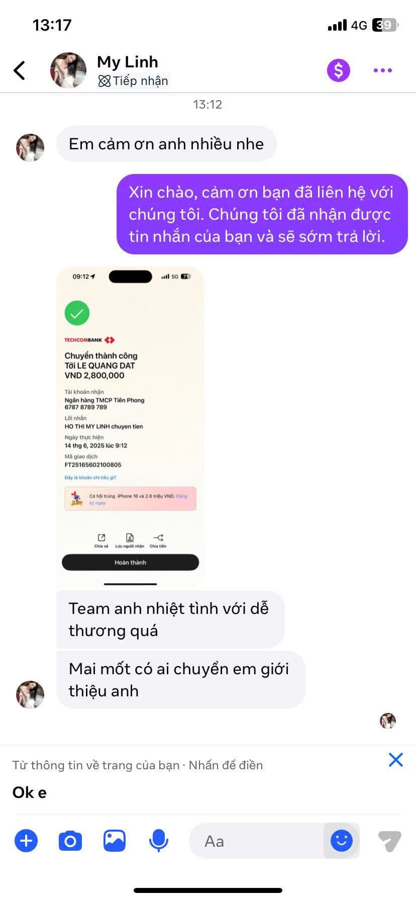 Mỹ Linh - Hải Châu, Đà Nẵng