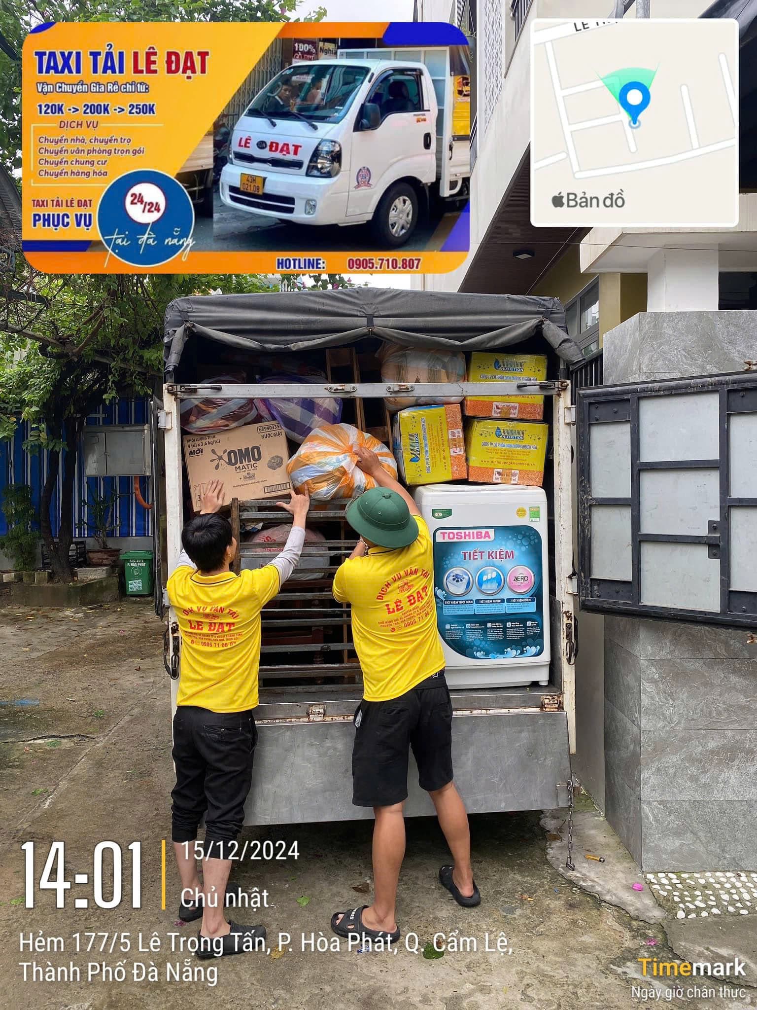 Đội ngũ Taxi Tải Lê Đạt — vận chuyển Đà Nẵng